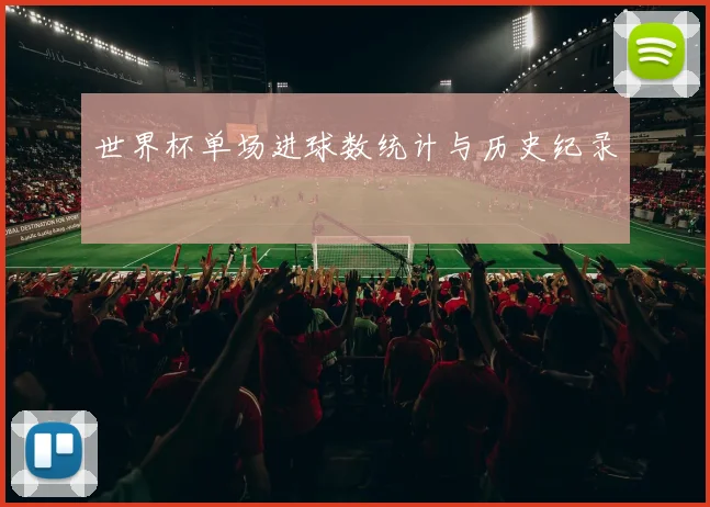 世界杯单场进球数统计与历史纪录